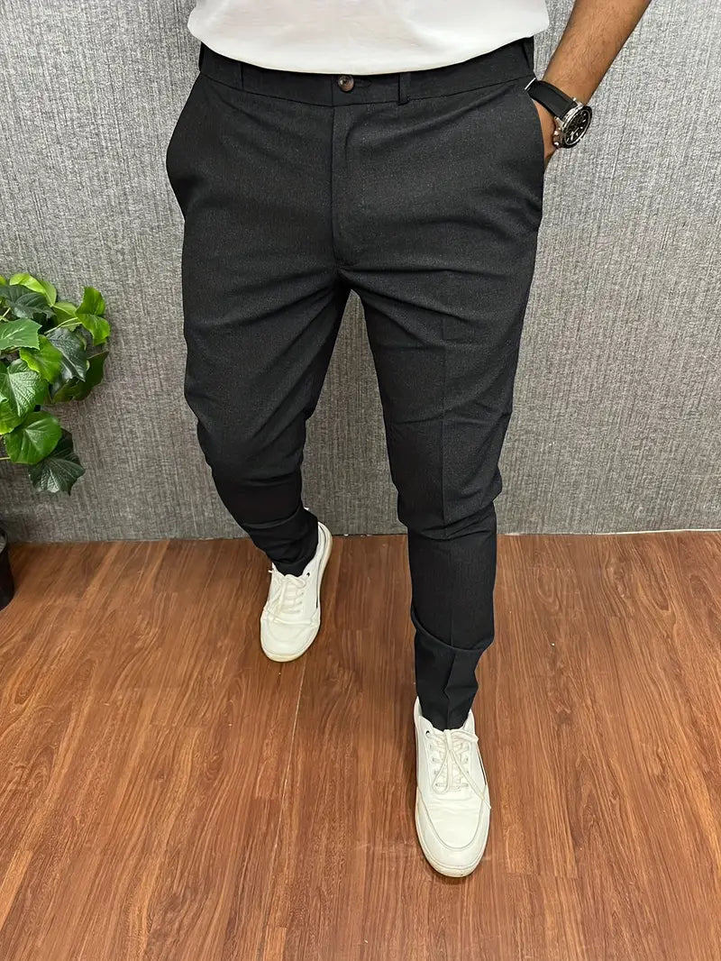 Herren Hose Schmal Geschnitten | Stretch Tapered
