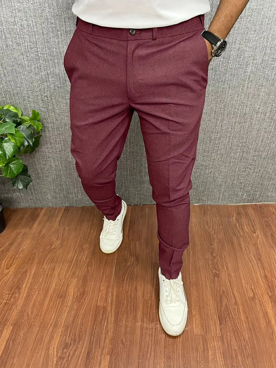 Herren Hose Schmal Geschnitten | Stretch Tapered