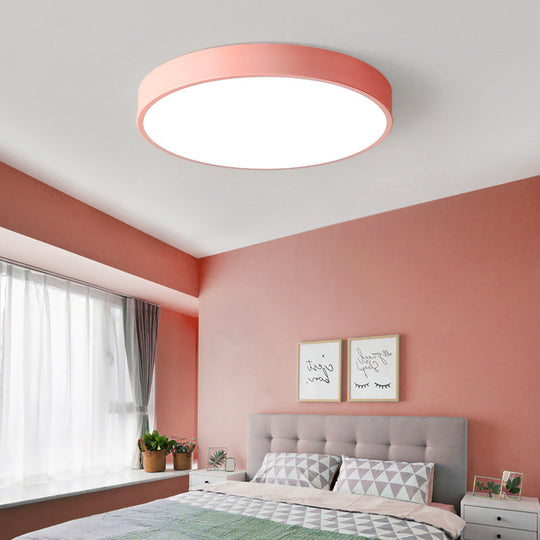 Deckenleuchte LED Rund | Flache Deckenlampe