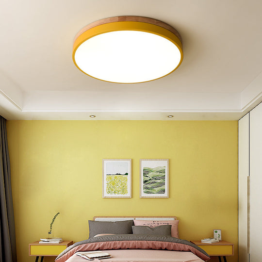LED Deckenleuchte Flach | Runde Deckenlampe