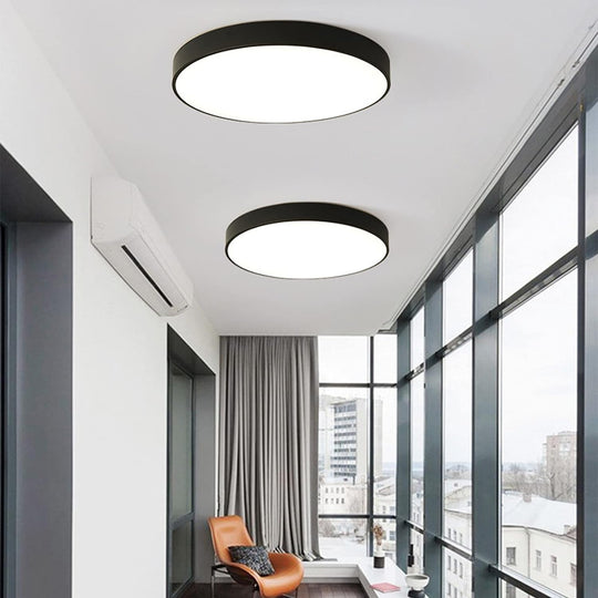 Deckenleuchte LED Rund | Flache Deckenlampe
