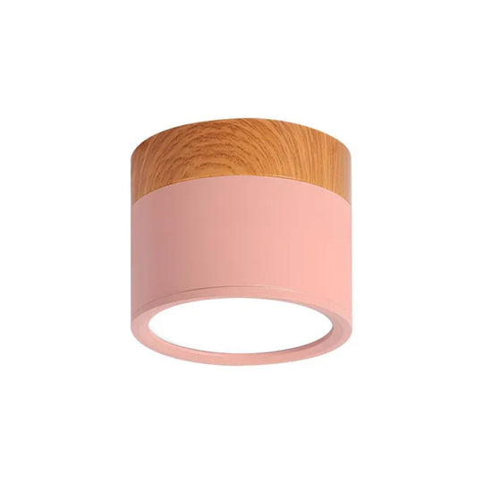 Minimalistische LED Deckenleuchte | Zylindrische Form