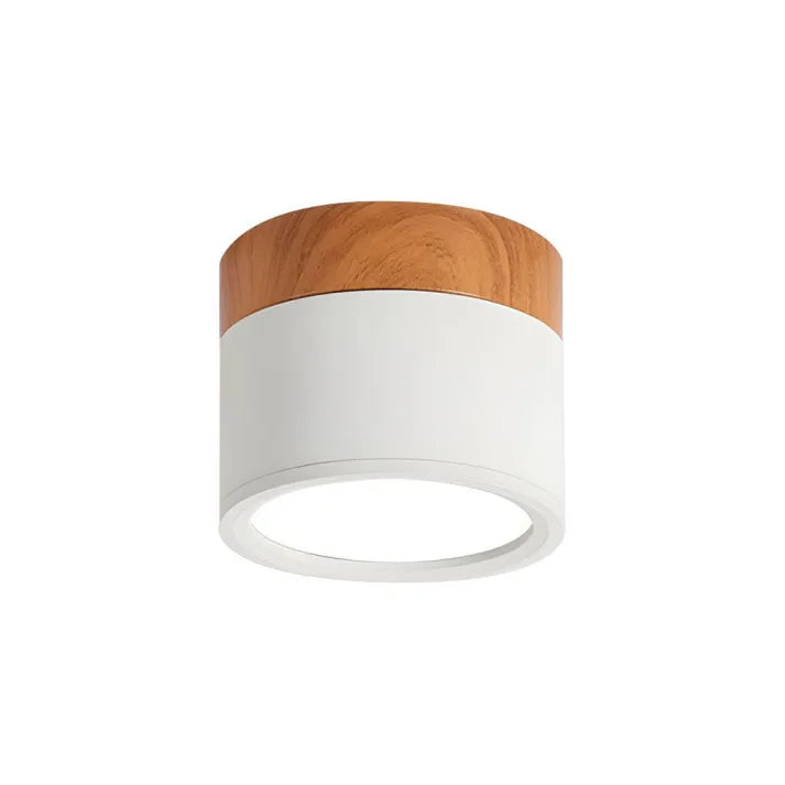 Minimalistische LED Deckenleuchte | Zylindrische Form