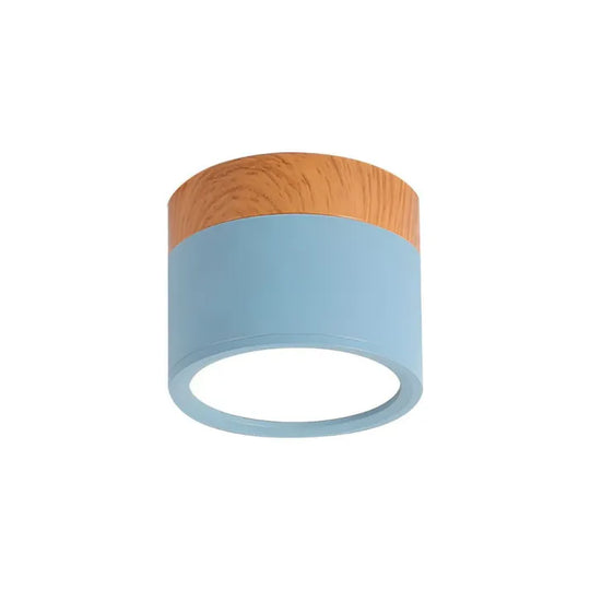 Minimalistische LED Deckenleuchte | Zylindrische Form