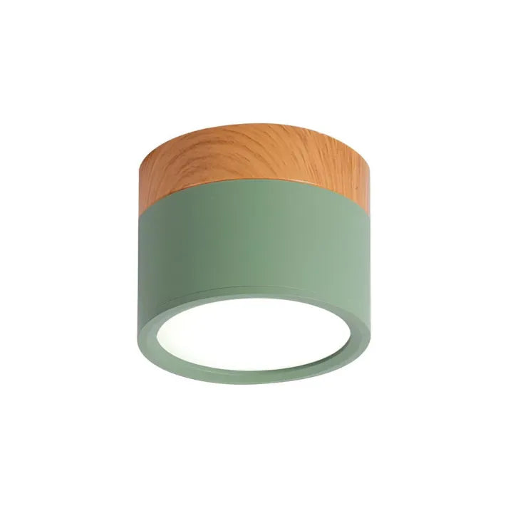Minimalistische LED Deckenleuchte | Zylindrische Form