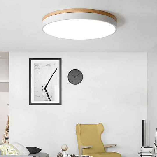 LED Deckenleuchte Flach | Runde Deckenlampe