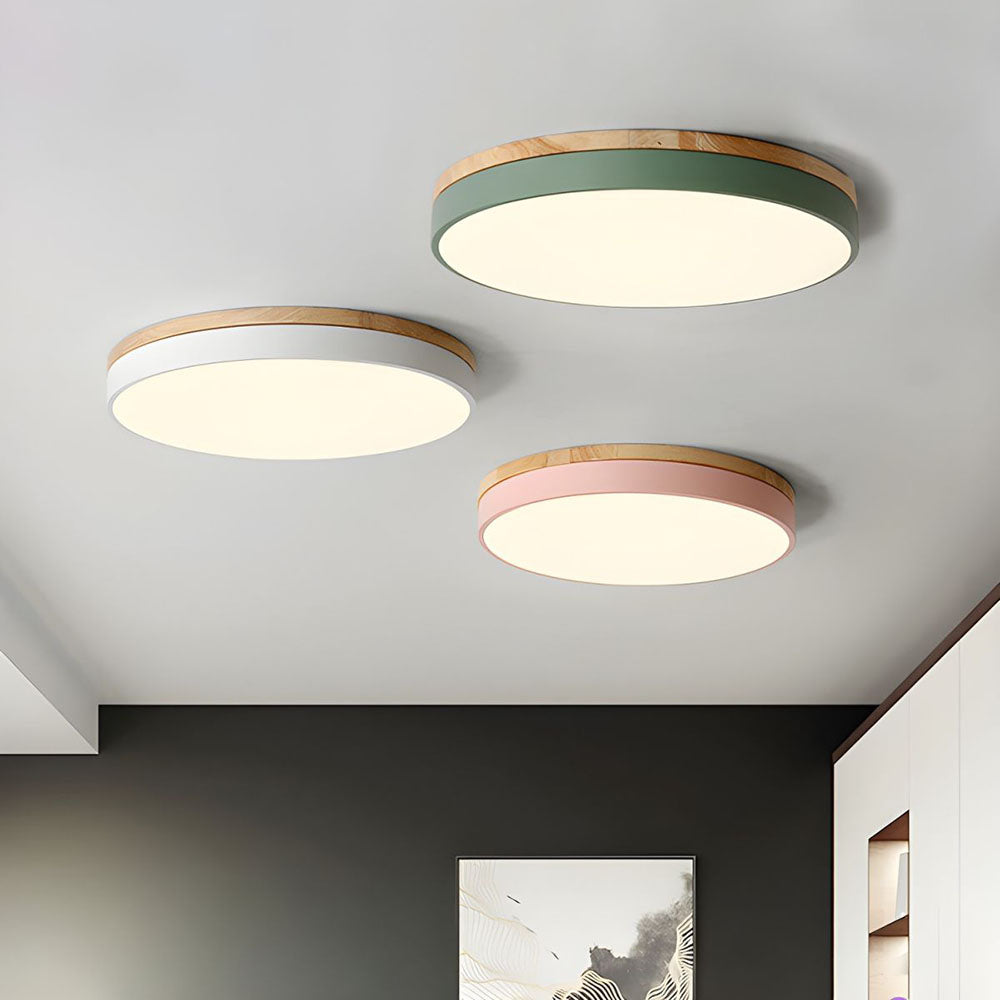 LED Deckenleuchte Flach | Runde Deckenlampe