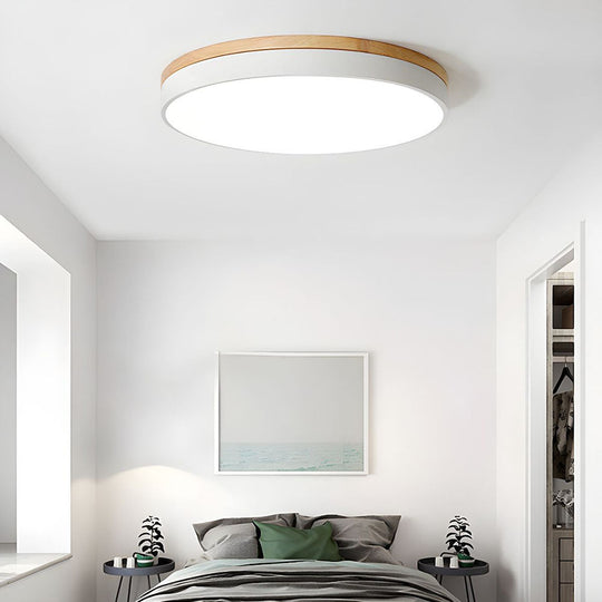 LED Deckenleuchte Flach | Runde Deckenlampe