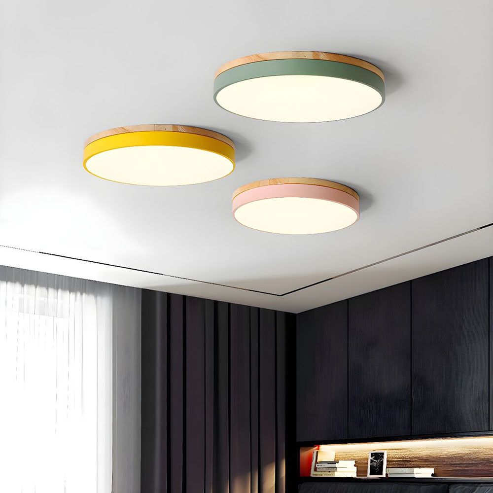 LED Deckenleuchte Flach | Runde Deckenlampe