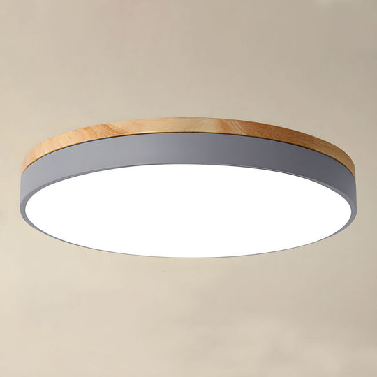 LED Deckenleuchte Flach | Runde Deckenlampe