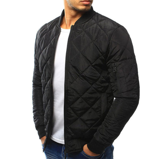 Übergangsjacke Herren Gesteppt | Klassisch Leicht Jacke