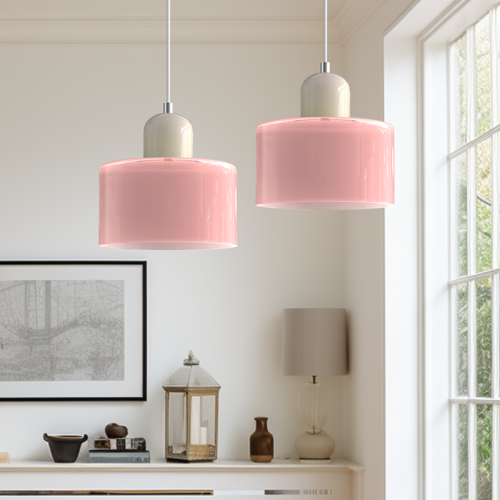 Pendelleuchte Modern | Runde Zylinderform