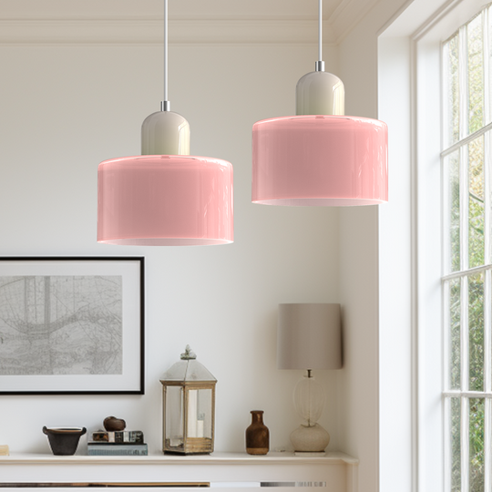 Pendelleuchte Modern | Runde Zylinderform