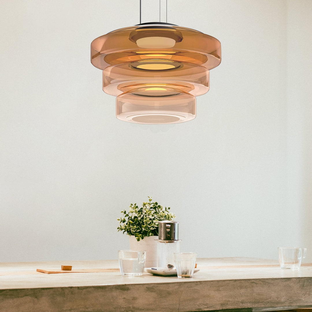 Pendelleuchte Rund | LED Höhenverstellbar