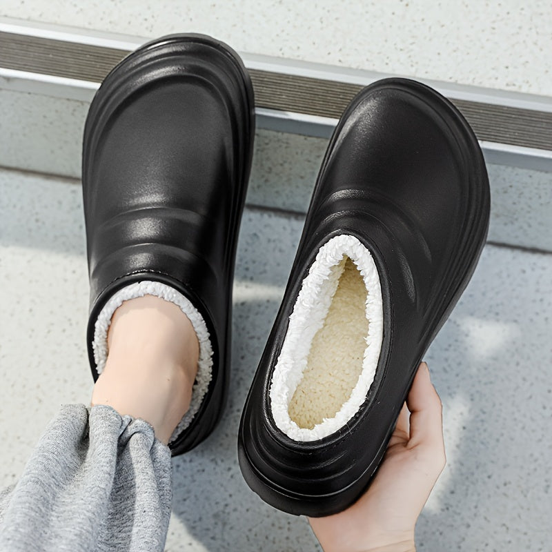 Winterschuhe Herren | Slip On Clogs mit Isolierung