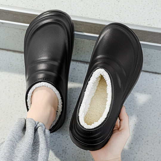 Winterschuhe Herren | Slip On Clogs mit Isolierung