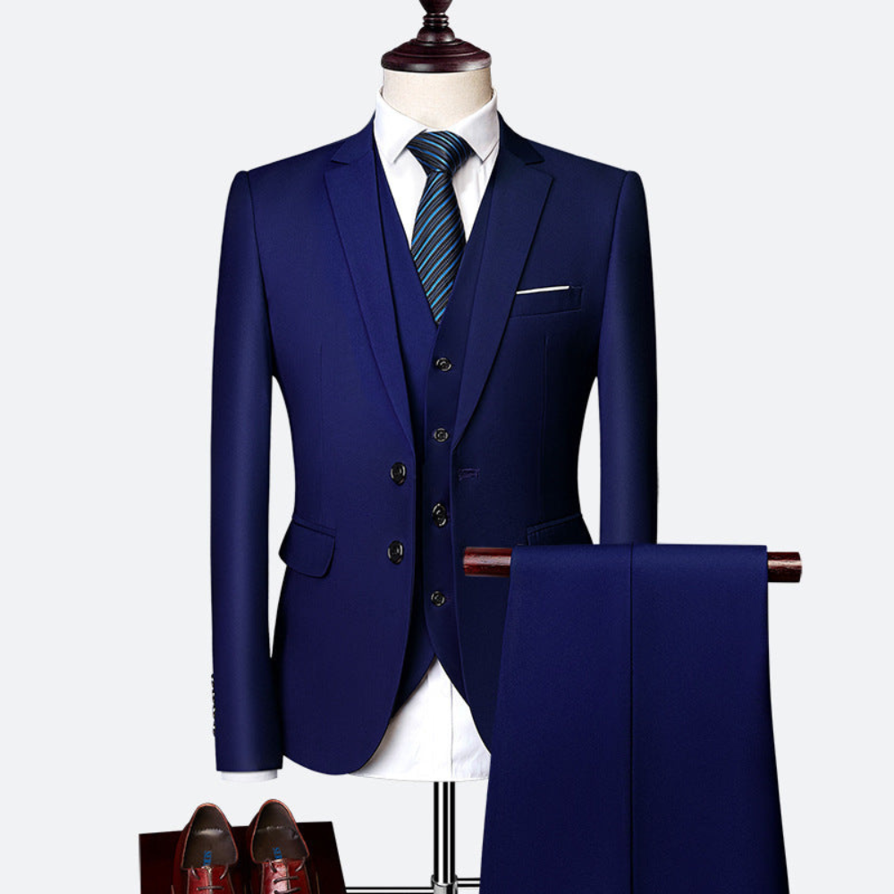 Herren Eleganter 3-teiliger Anzug | Formell