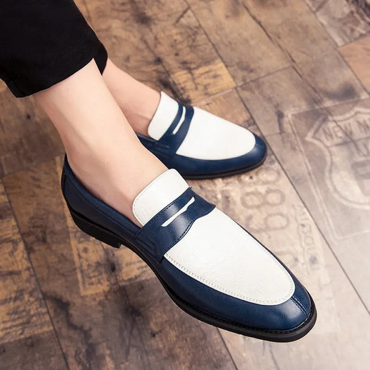 Klassische Leder Loafer für Männer