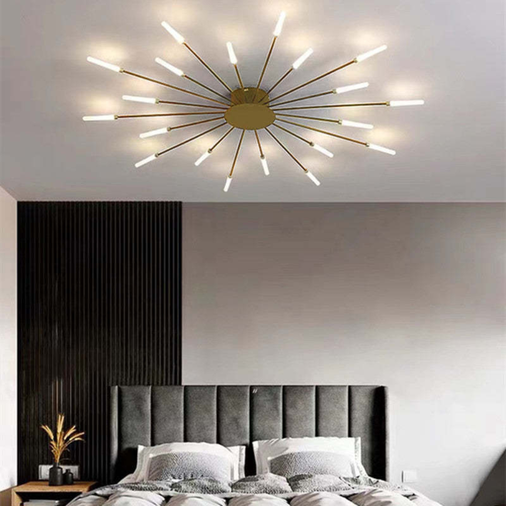 Wohnzimmer Nordische LED Deckenleuchte | Mehrflammig Feuerwerks-Design