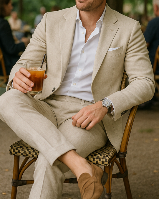 Herren Leichter Modischer Anzug | Ideal Für Sommer