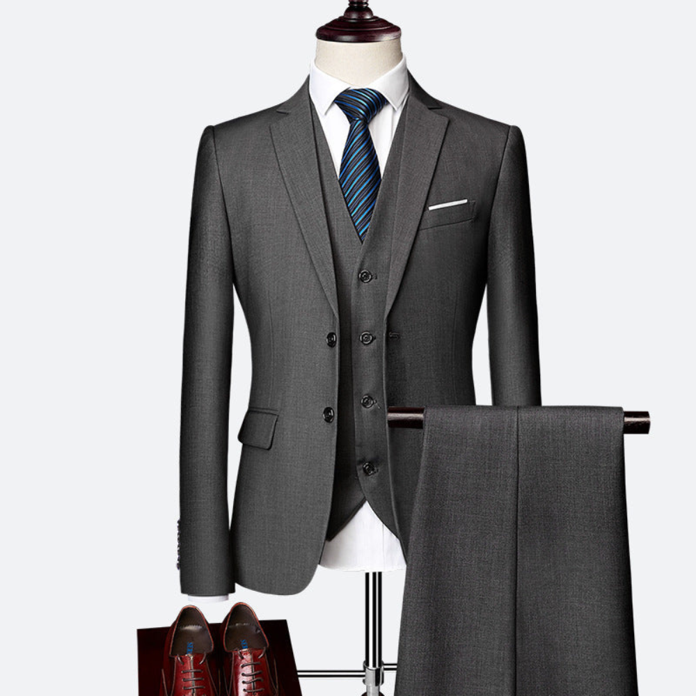 Herren Eleganter 3-teiliger Anzug | Formell