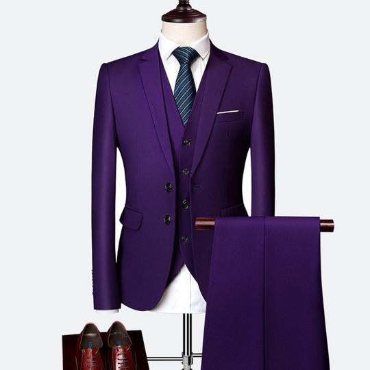 Herren Eleganter 3-teiliger Anzug | Formell