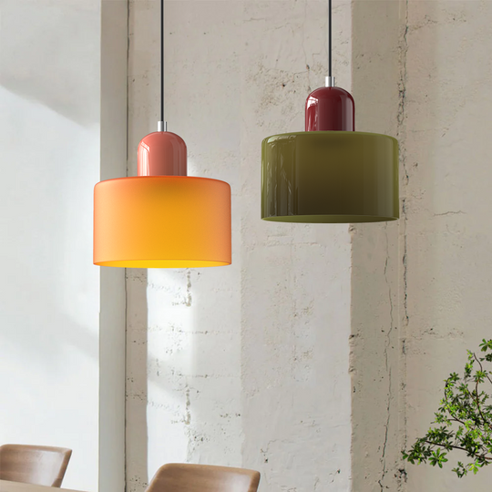 Pendelleuchte Modern | Runde Zylinderform