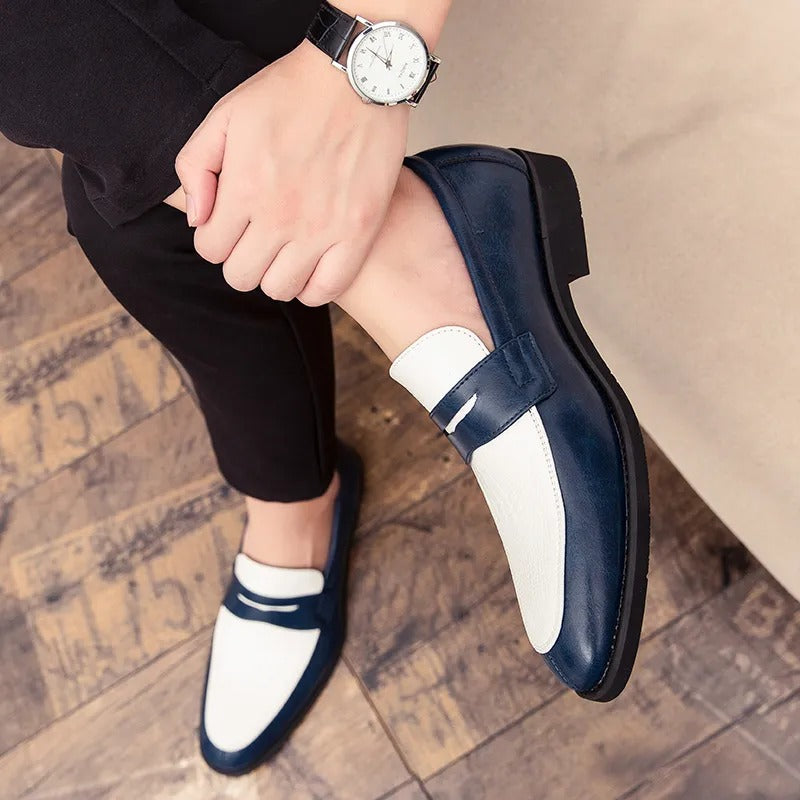 Klassische Leder Loafer für Männer