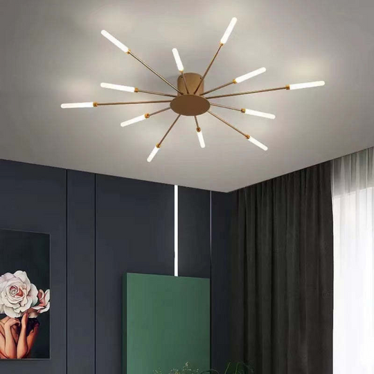 Wohnzimmer Nordische LED Deckenleuchte | Mehrflammig Feuerwerks-Design