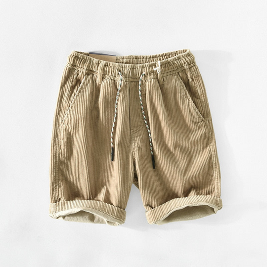 Herren Atmungsaktive Cordshorts | Lässig und Bequem