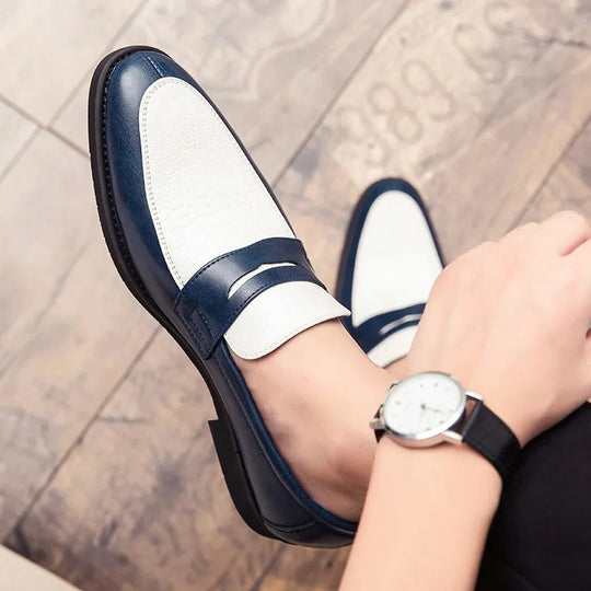Klassische Leder Loafer für Männer