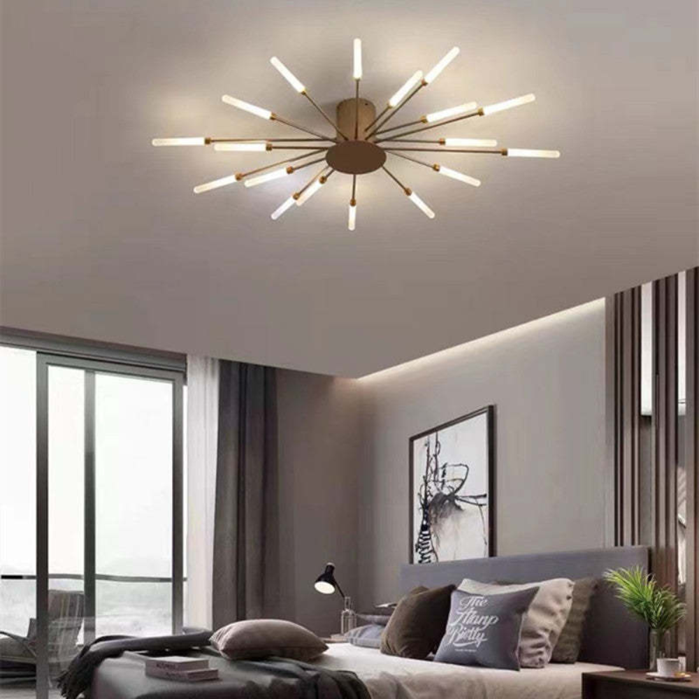 Wohnzimmer Nordische LED Deckenleuchte | Mehrflammig Feuerwerks-Design