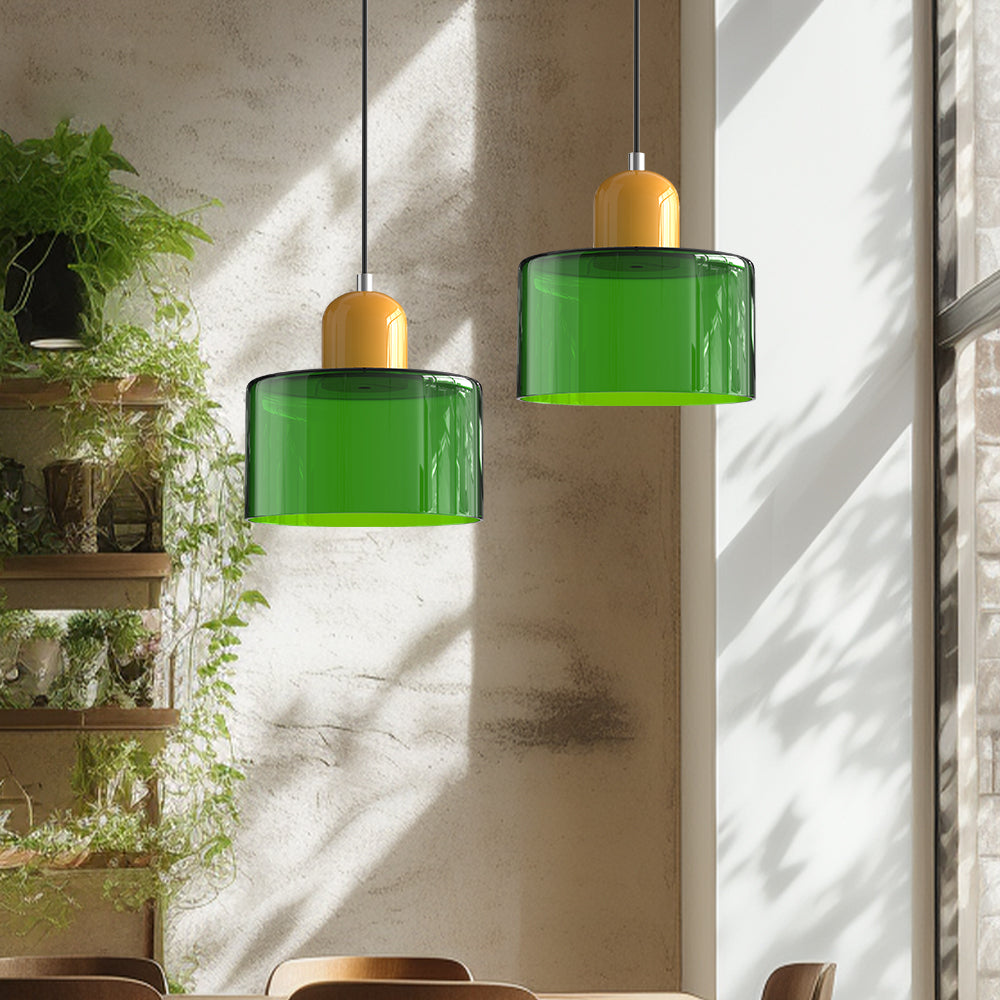 Pendelleuchte Modern | Runde Zylinderform