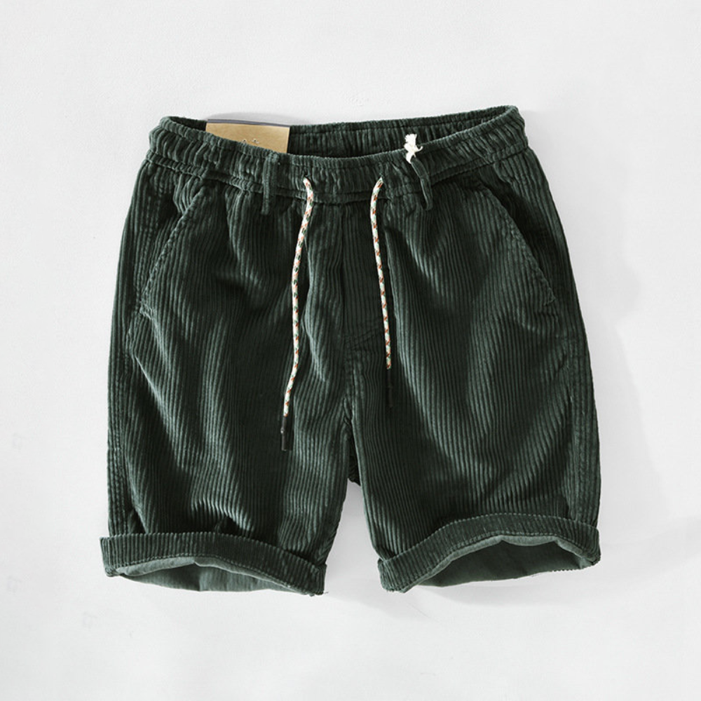Herren Atmungsaktive Cordshorts | Lässig und Bequem