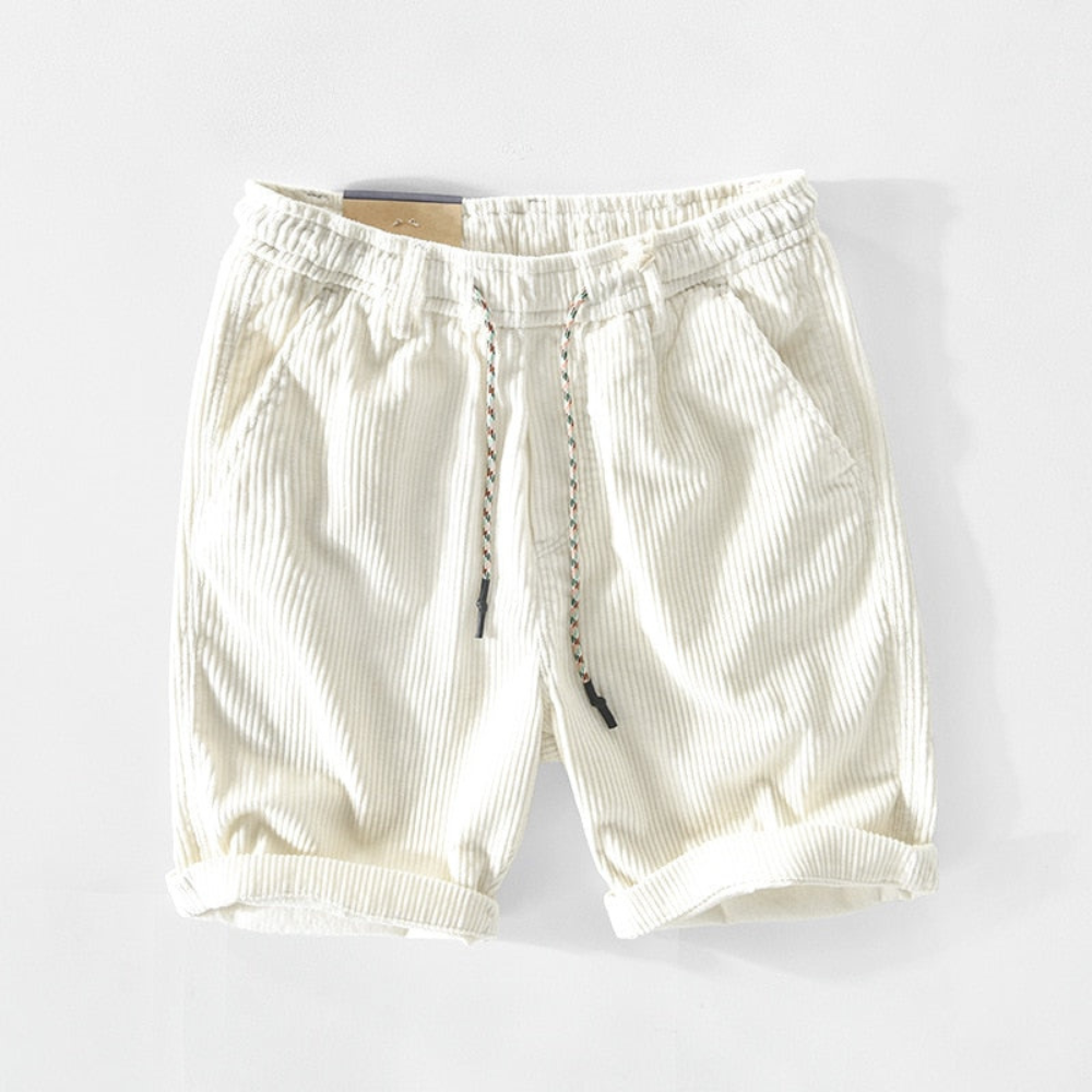 Herren Atmungsaktive Cordshorts | Lässig und Bequem