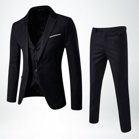 Herren Eleganter Dreiteiliger Anzug | Klassisch für Hochzeit und Business