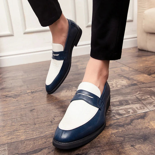 Klassische Leder Loafer für Männer
