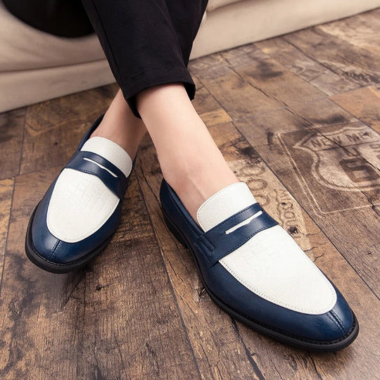 Klassische Leder Loafer für Männer
