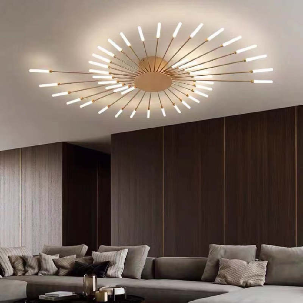 Wohnzimmer Nordische LED Deckenleuchte | Mehrflammig Feuerwerks-Design