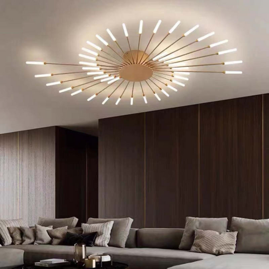 Wohnzimmer Nordische LED Deckenleuchte | Mehrflammig Feuerwerks-Design