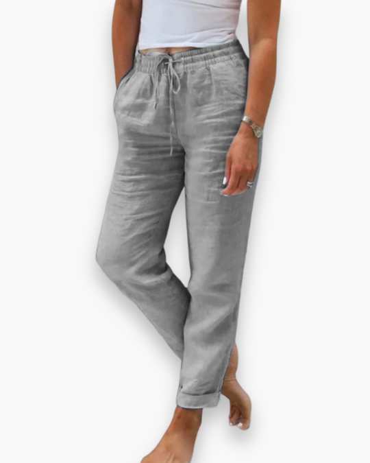 Damen Bequeme Stoffhose | Leichte Hosen