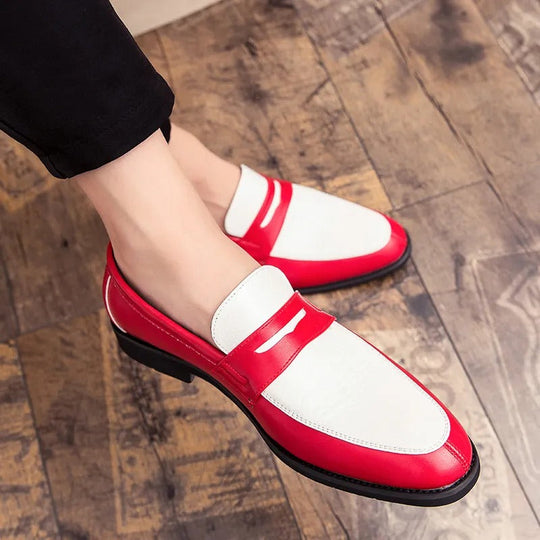 Klassische Leder Loafer für Männer