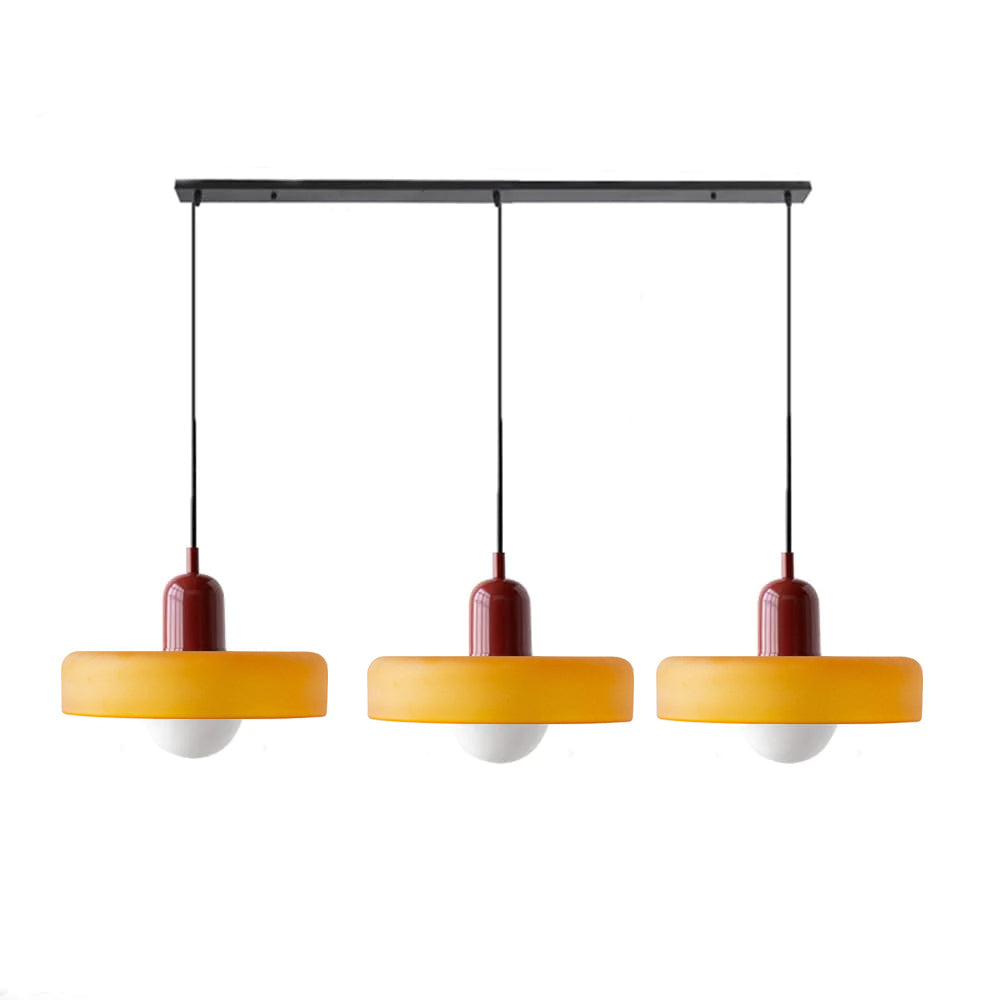 Pendelleuchte Modern Rund | Dreifach Beleuchtung