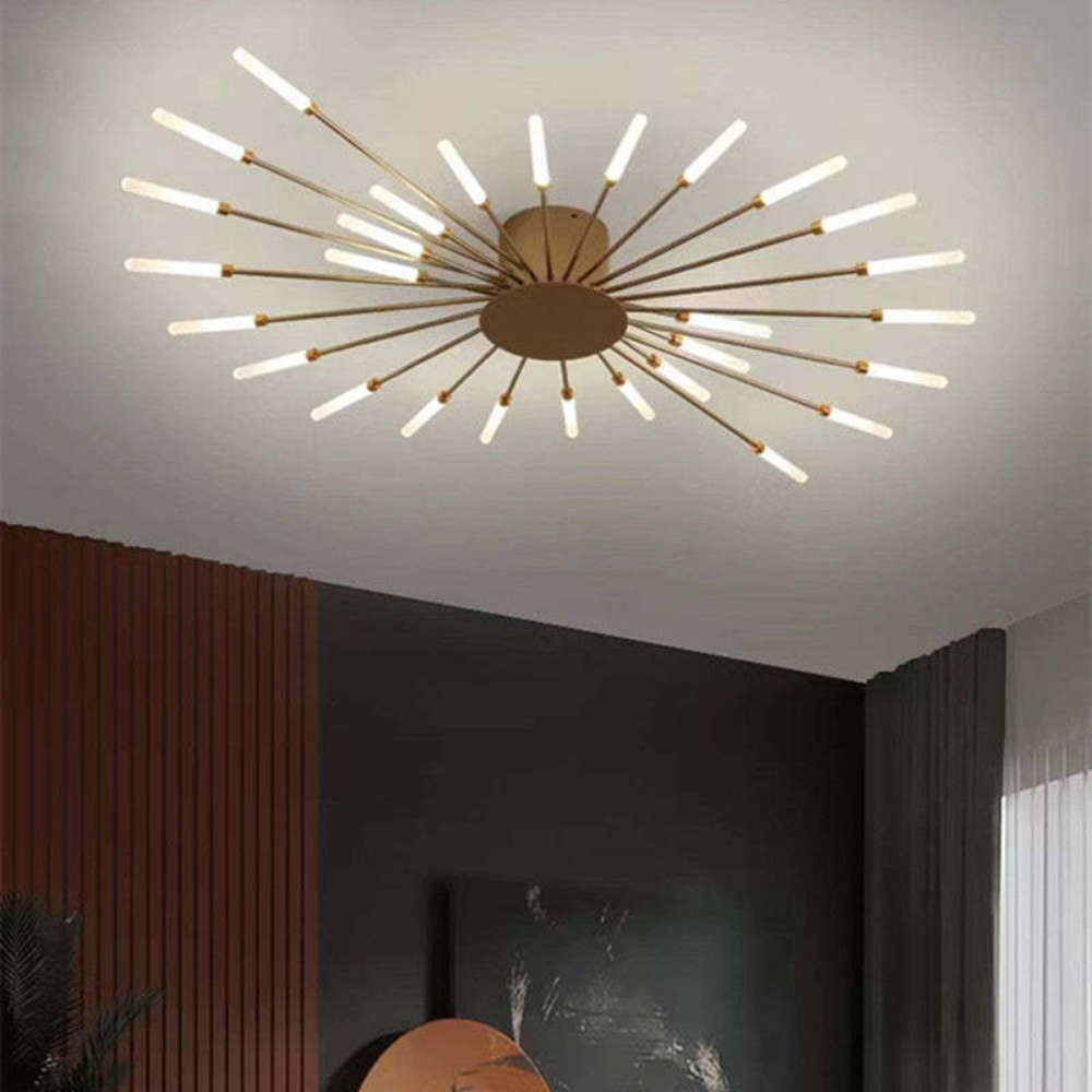 Wohnzimmer Nordische LED Deckenleuchte | Mehrflammig Feuerwerks-Design