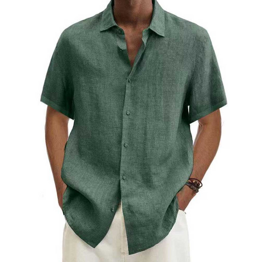 Herren Stilvolles Kurzarmhemd | Bequem und Elegant