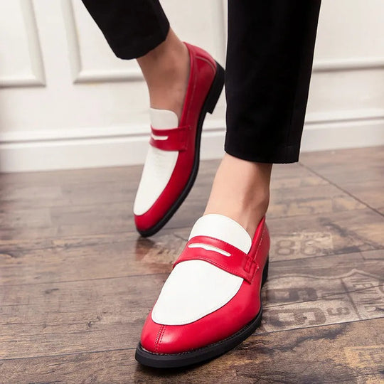 Klassische Leder Loafer für Männer