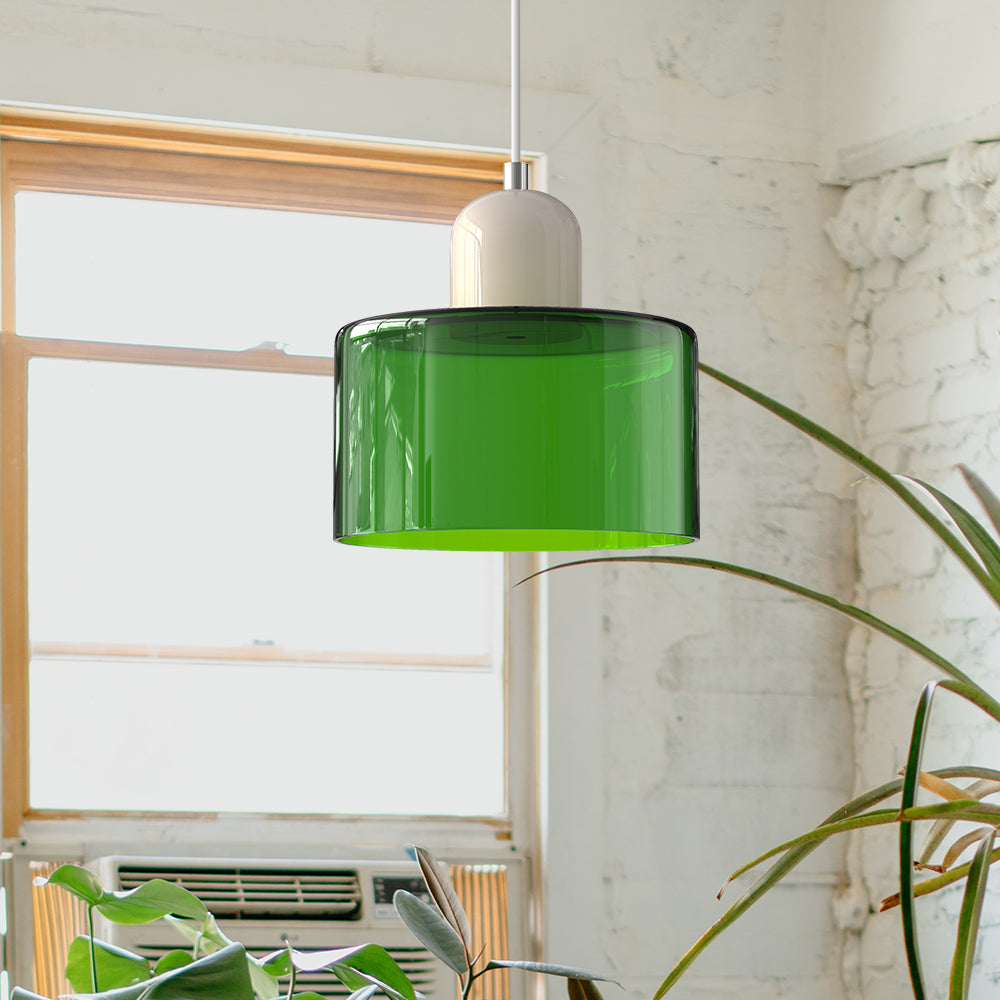 Pendelleuchte Modern | Runde Zylinderform