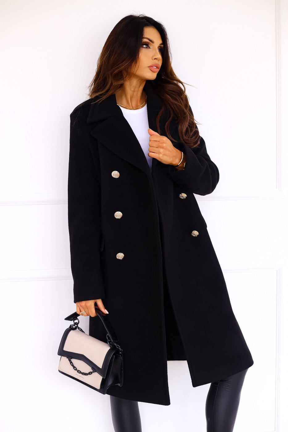 Trenchcoat Damen Klassisch | Lang Wintermantel Elegant