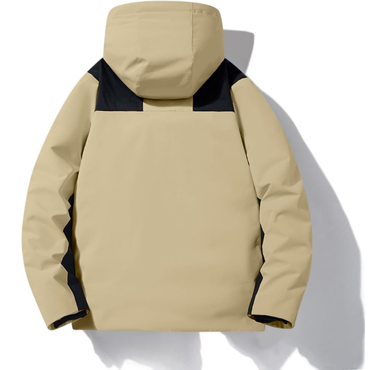 Damen Winter Skijacke | Outdoor Kapuzenjacke mit Taschen