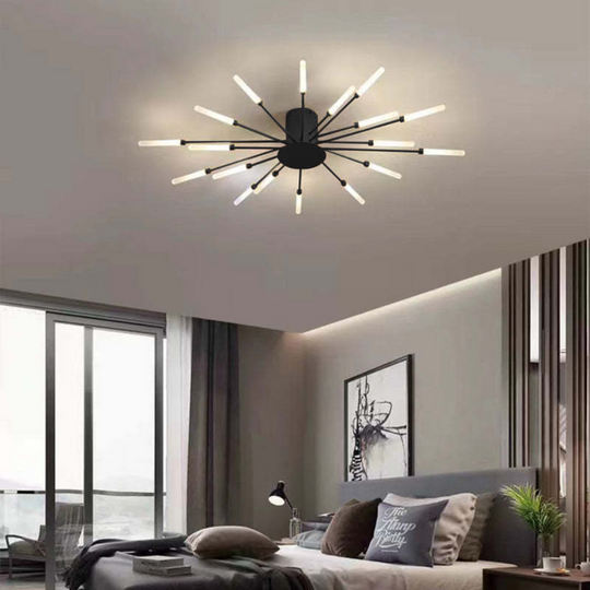 Wohnzimmer Nordische LED Deckenleuchte | Mehrflammig Feuerwerks-Design